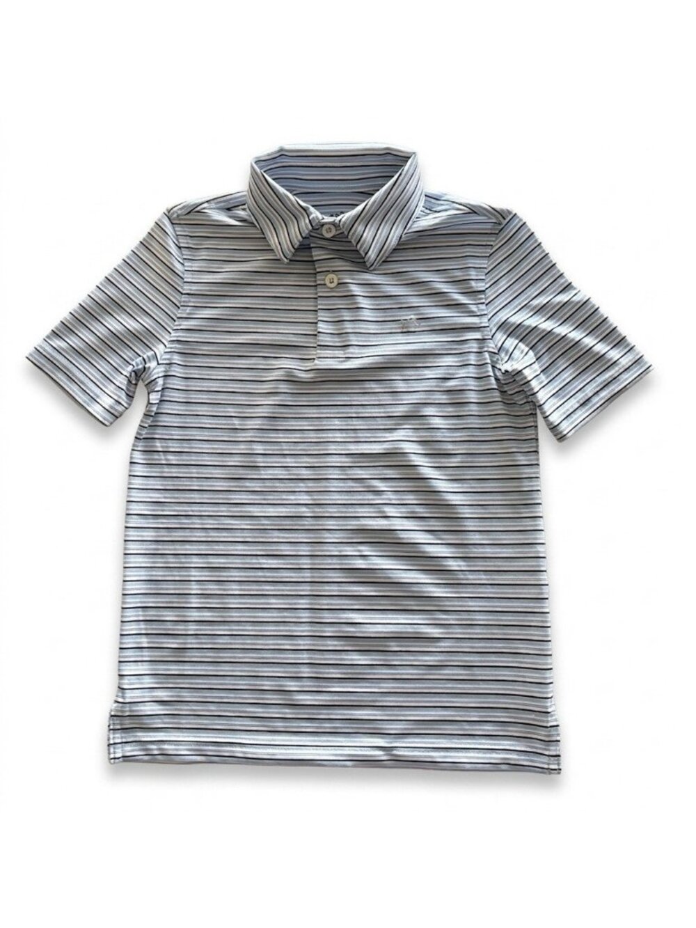 Southern Tide Performance Polo Shirt Boy‎ 6-7 Yr Striped Preppy School Outdoor